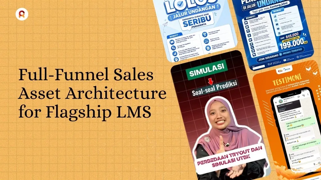 Flyers, a short-form video ad, and a testimonial graphic from the KTT sales campaign
